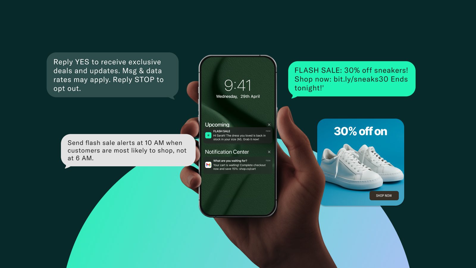 9 must-know SMS marketing best practices for ecommerce (+ examples)